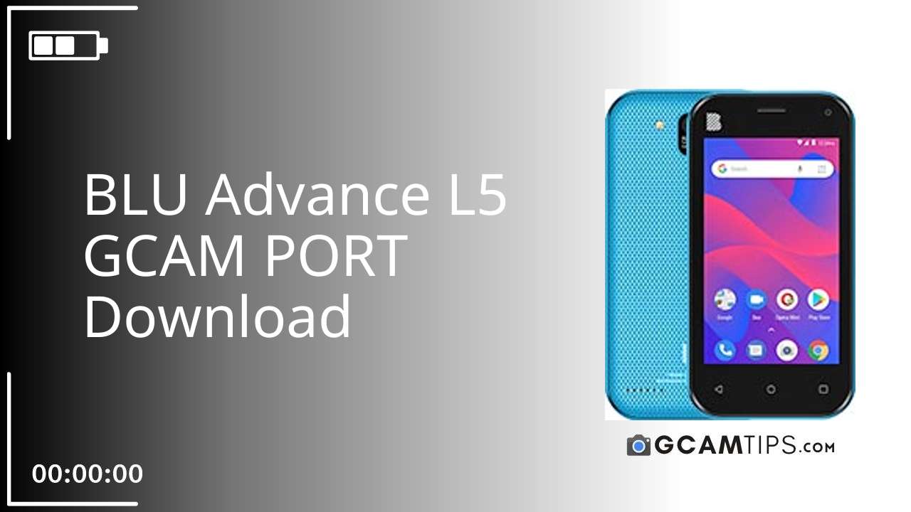GCAM PORT for BLU Advance L5