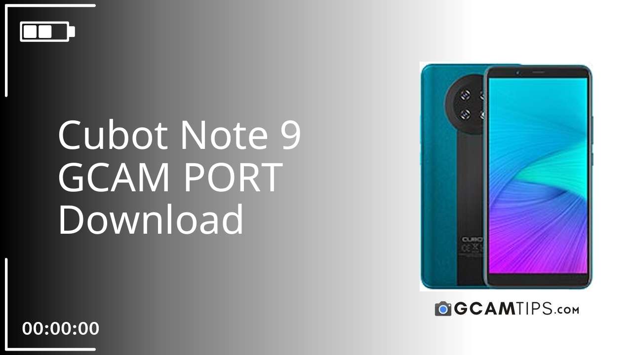 GCAM PORT for Cubot Note 9