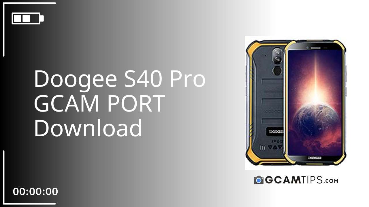 GCAM PORT for Doogee S40 Pro