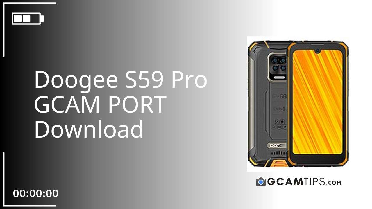 GCAM PORT for Doogee S59 Pro