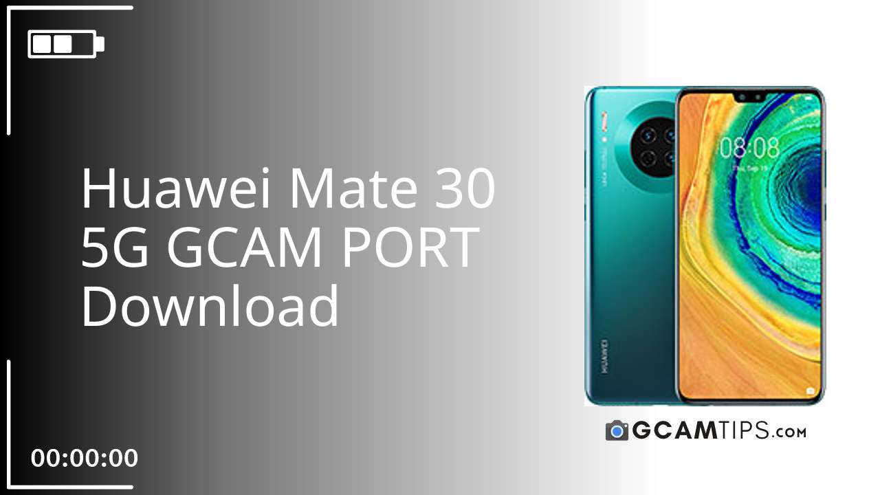 GCAM PORT for Huawei Mate 30 5G