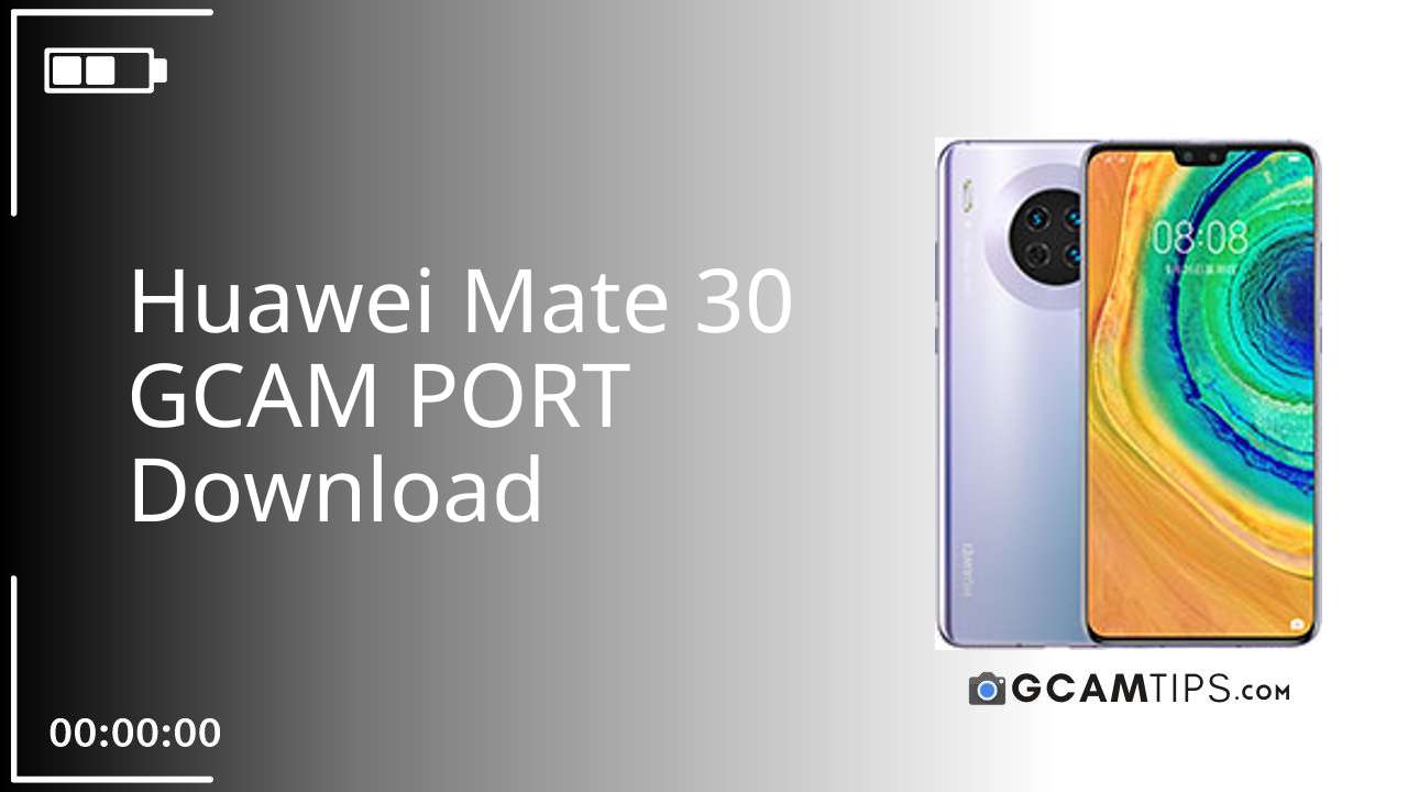 GCAM PORT for Huawei Mate 30