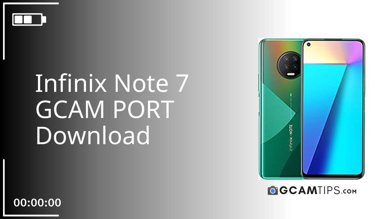 GCAM PORT for Infinix Note 7