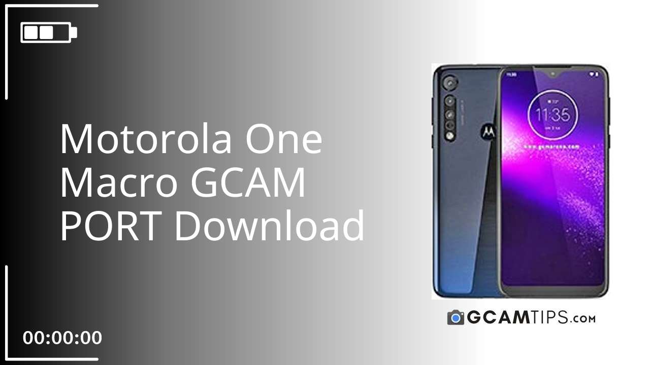 GCAM PORT for Motorola One Macro