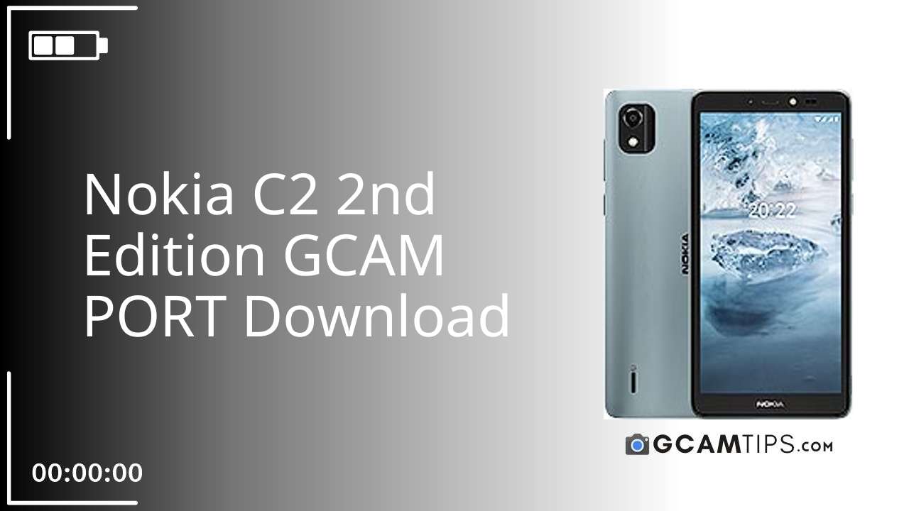 GCAM PORT for Nokia C2 2nd Edition