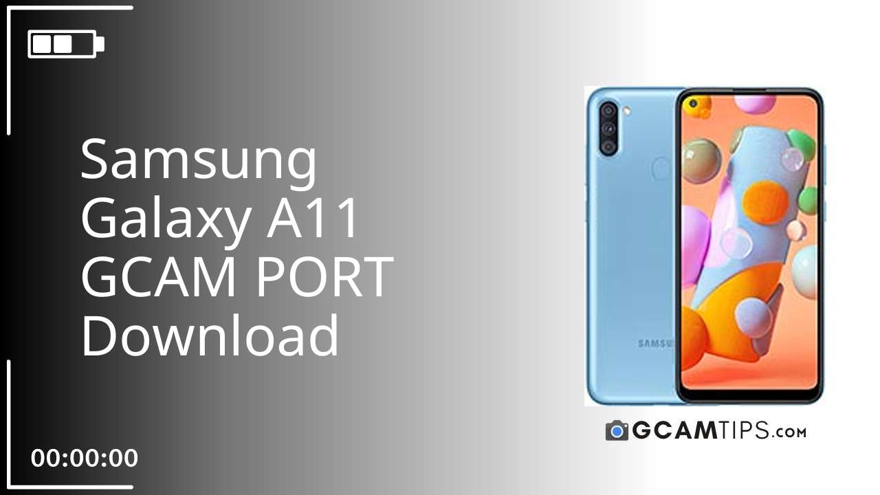 GCAM PORT for Samsung Galaxy A11