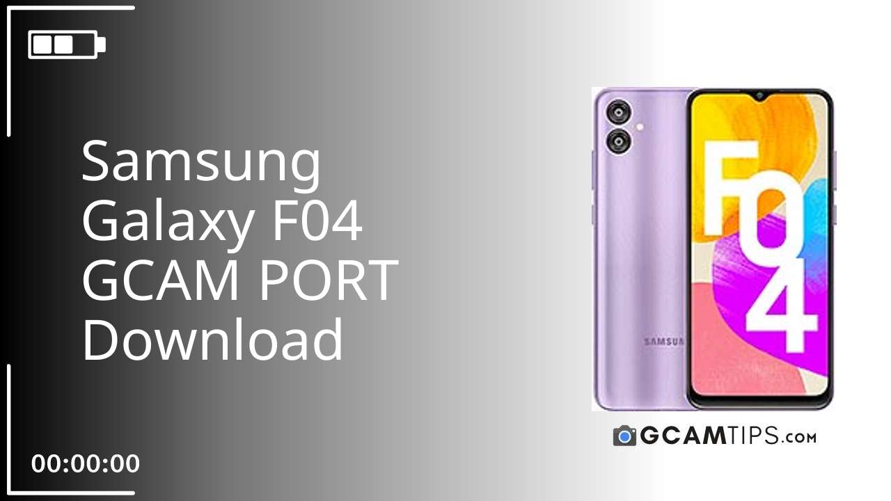 GCAM PORT for Samsung Galaxy F04