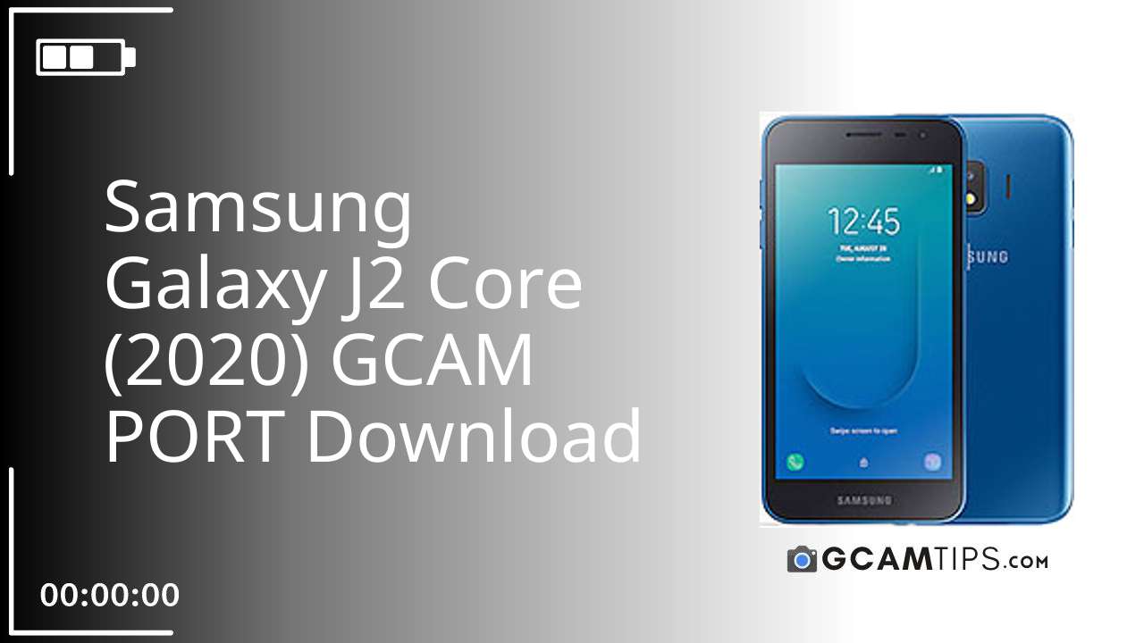 GCAM PORT for Samsung Galaxy J2 Core (2020)
