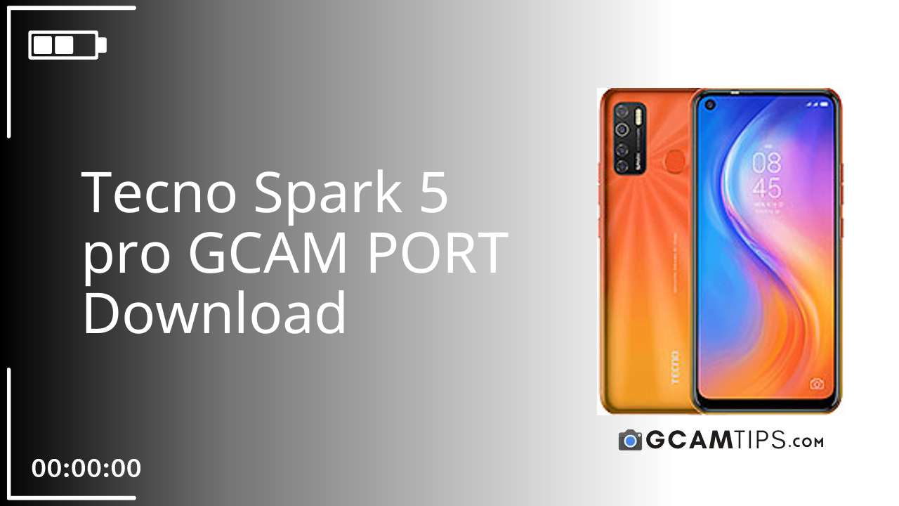 GCAM PORT for Tecno Spark 5 pro
