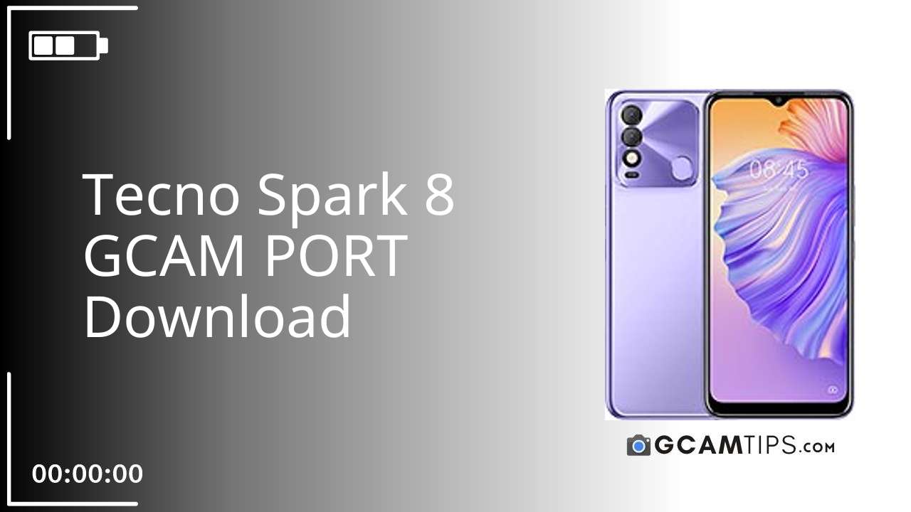 GCAM PORT for Tecno Spark 8