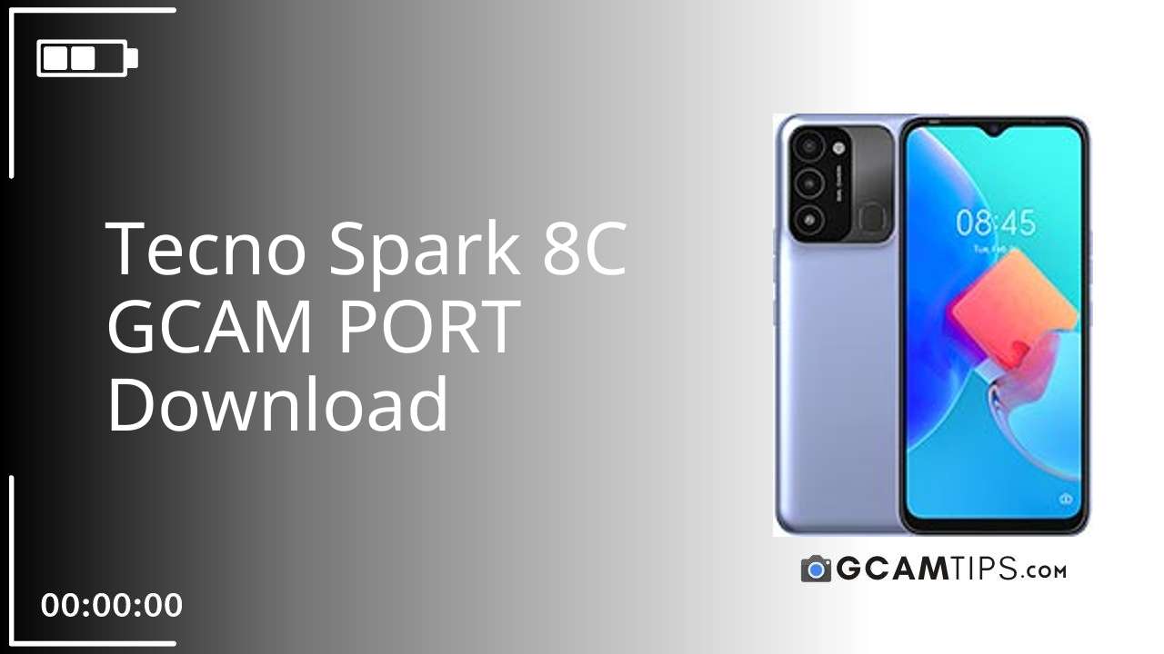 GCAM PORT for Tecno Spark 8C