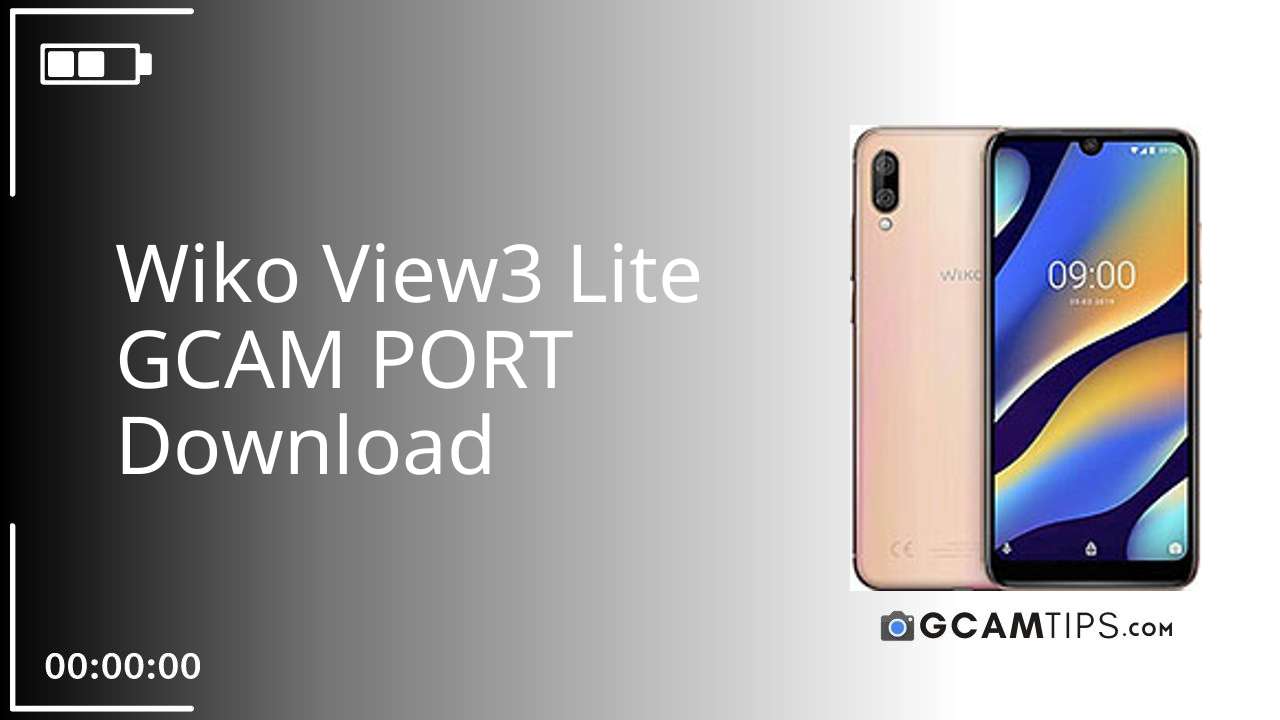 GCAM PORT for Wiko View3 Lite