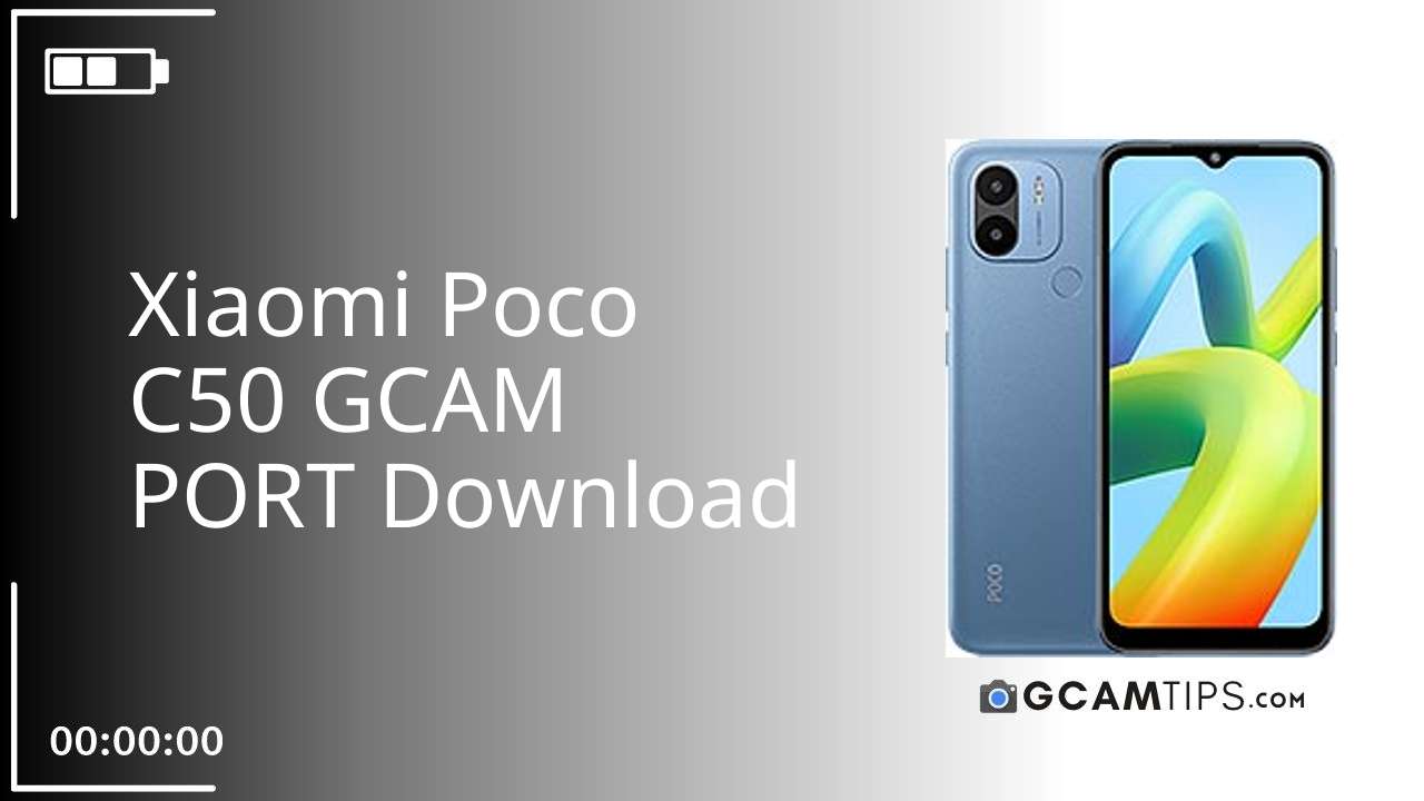 GCAM PORT for Xiaomi Poco C50