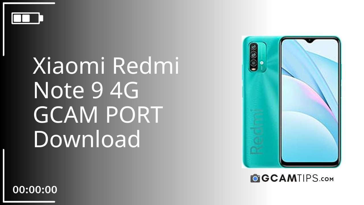 GCAM PORT for Xiaomi Redmi Note 9 4G